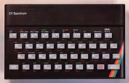 The original model of the ZX-Spectrum 48K